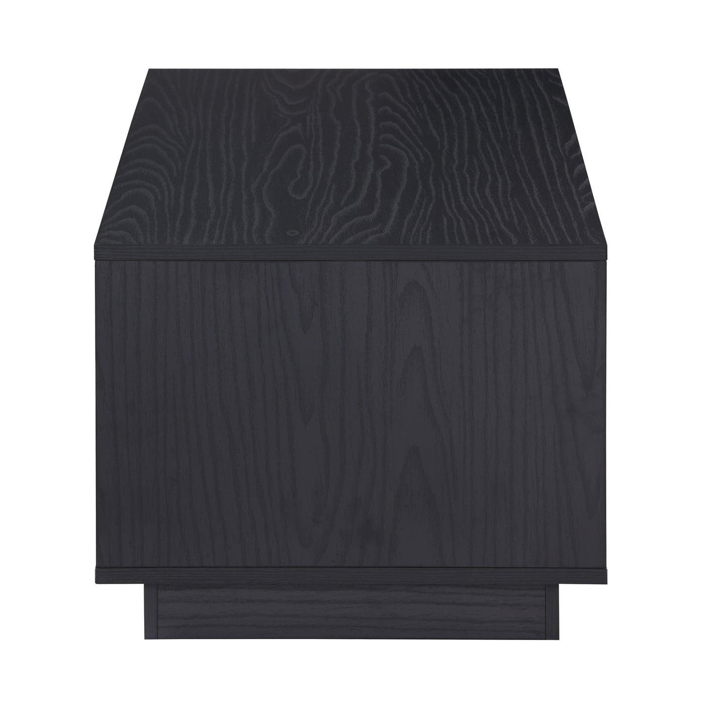 Tauris BURBANKCTBO Coffee Table – Black Oak Finish with Drawers & Shelves