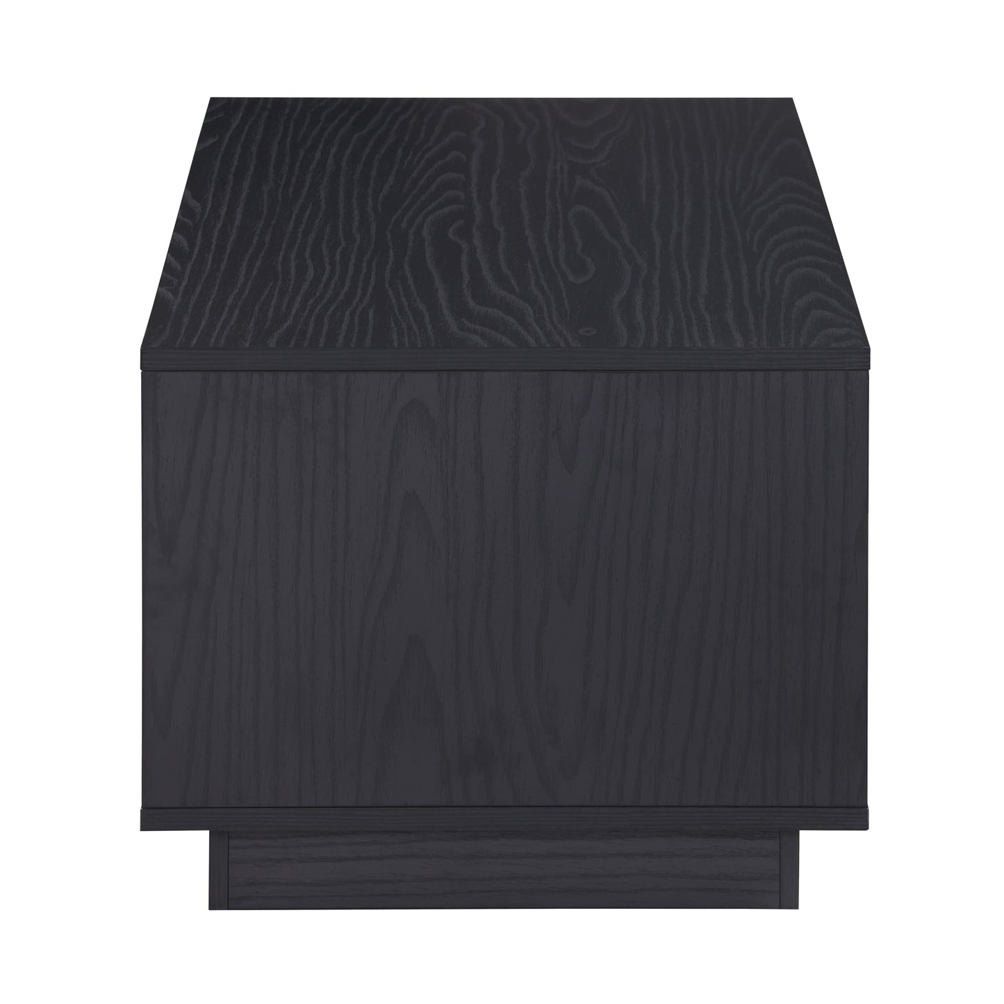 Tauris BURBANKCTBO Coffee Table – Black Oak Finish with Drawers & Shelves