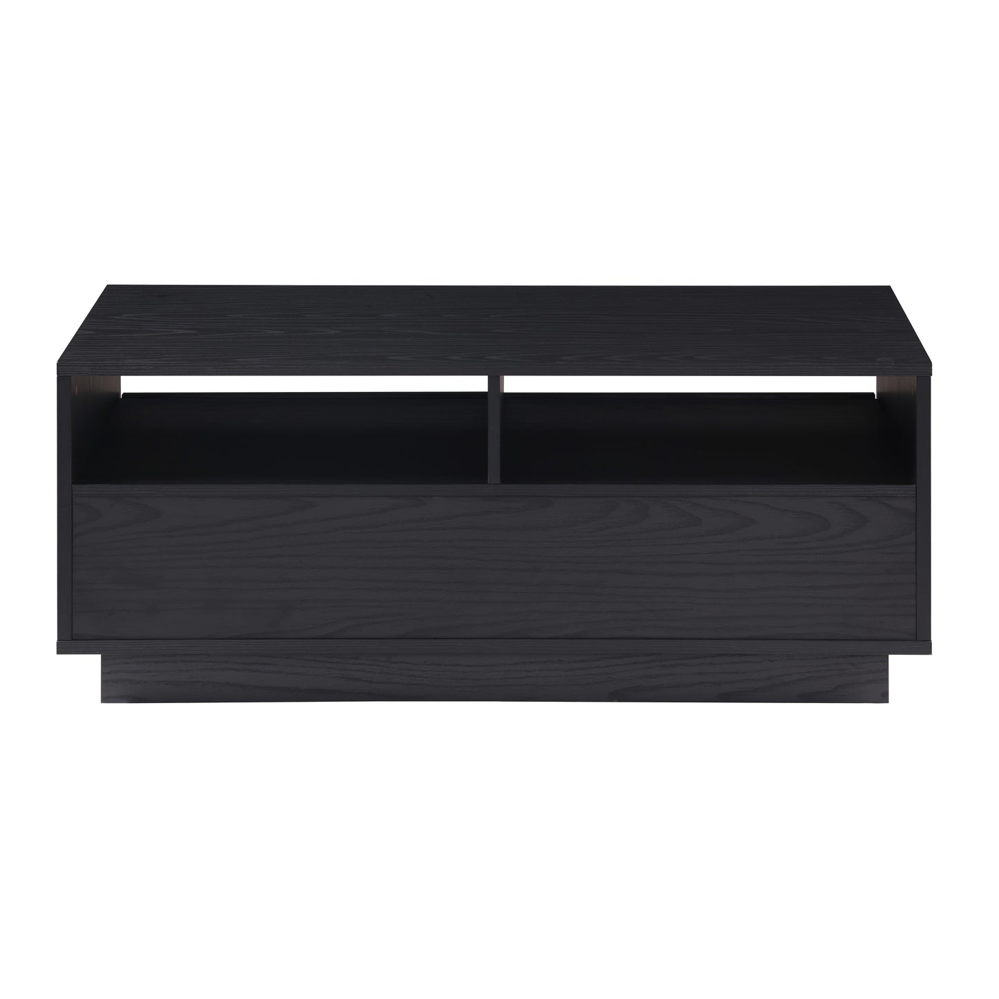 Tauris BURBANKCTBO Coffee Table – Black Oak Finish with Drawers & Shelves