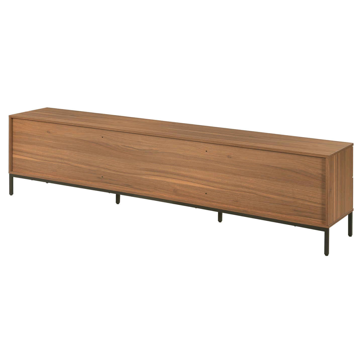 Tauris ELGIN2200WAL TV Unit – 2200mm Walnut Entertainment Cabinet with Drawers
