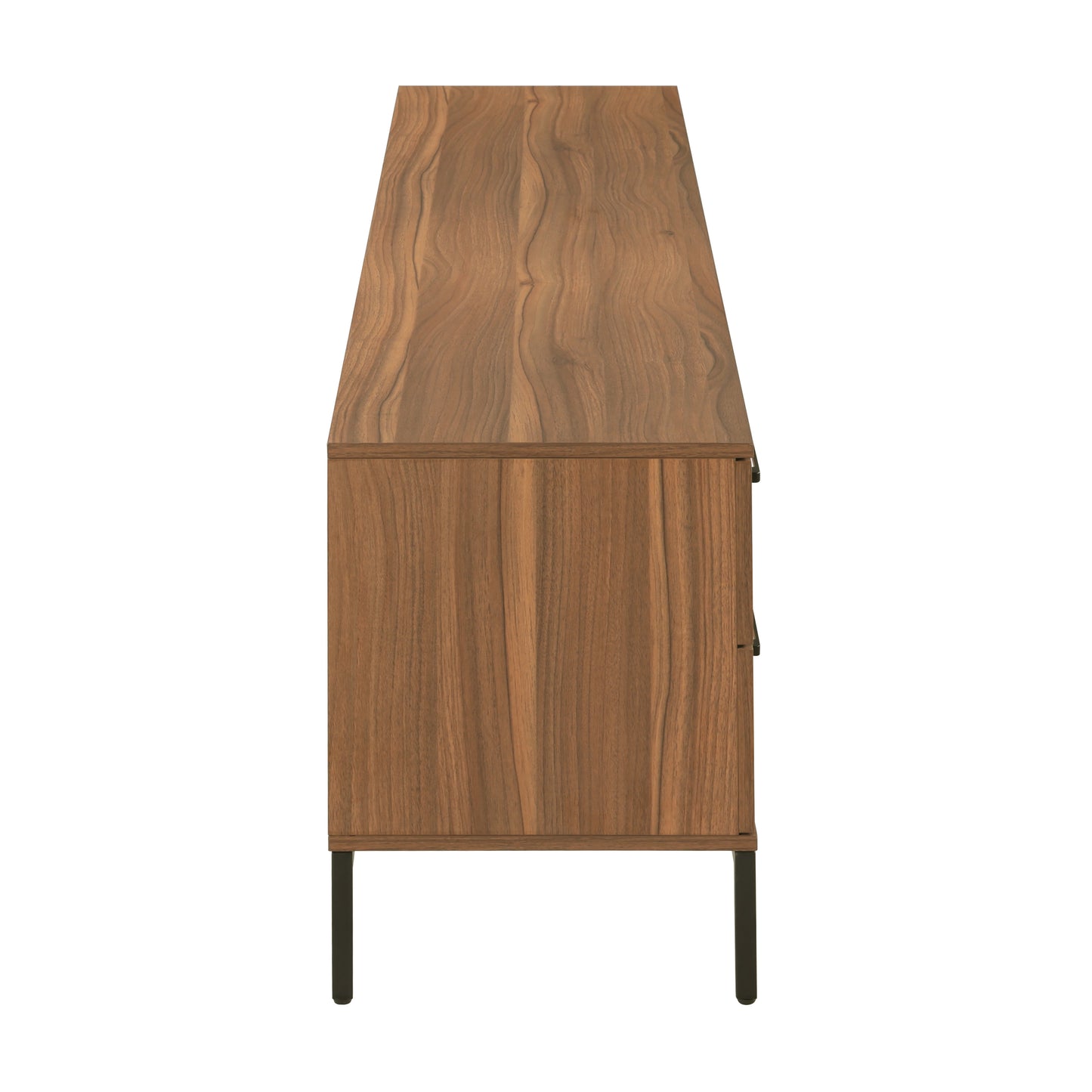 Tauris ELGIN2200WAL TV Unit – 2200mm Walnut Entertainment Cabinet with Drawers