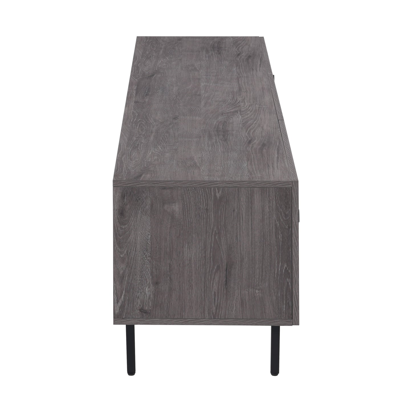 Tauris HAMBURG2000GR TV Unit – 2000mm Rustic Grey Entertainment Cabinet with Drawers