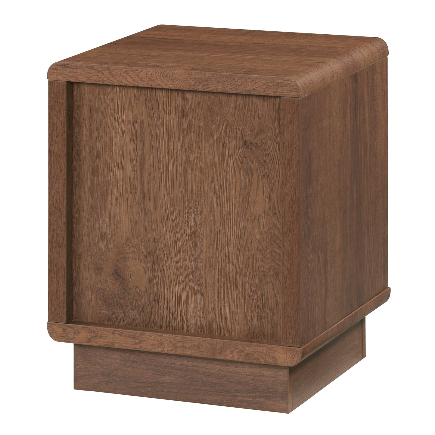 Tauris HOVERETDO Side Table – Dark Oak with Black Painted Drawer