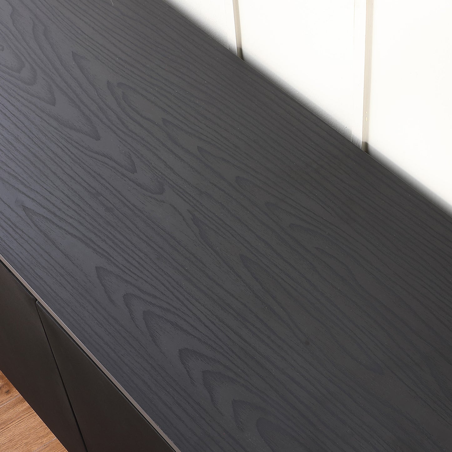 Tauris Broadway Entertainment Center, TV Cabinet, Entertainment Unit 1800mm Subwoofer Storage Black Oak