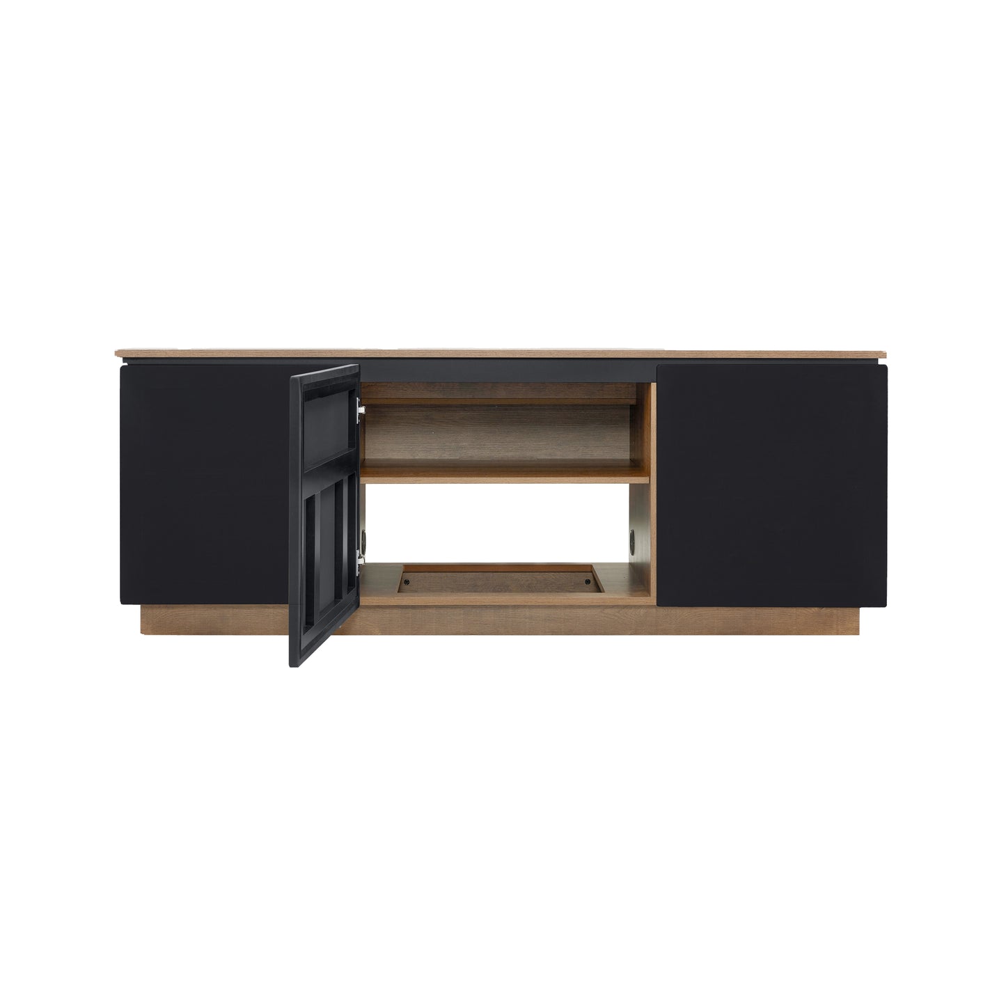 Tauris Hollywood Entertainment Center, TV Stand, Entertainment Unit 1800mm Subwoofer Storage Dark Oak