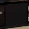 Tauris Platinum Entertainment Center, TV Stand, Entertainment Unit 1800mm Subwoofer Storage Tempered Glass, Black