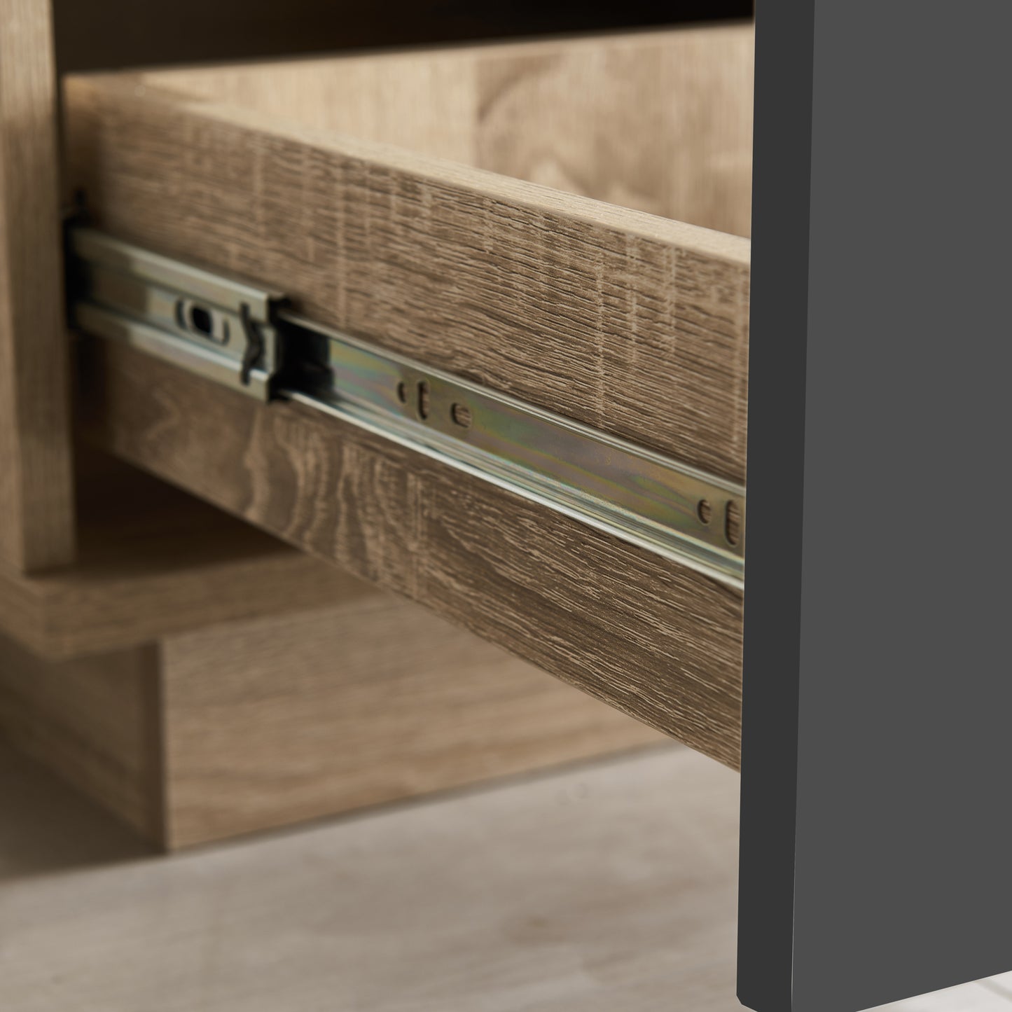 Tauris Rio Entertainment Center, TV Cabinet, Entertainment Unit 1800mm Low Line, Sound Bar Shelf, Oak