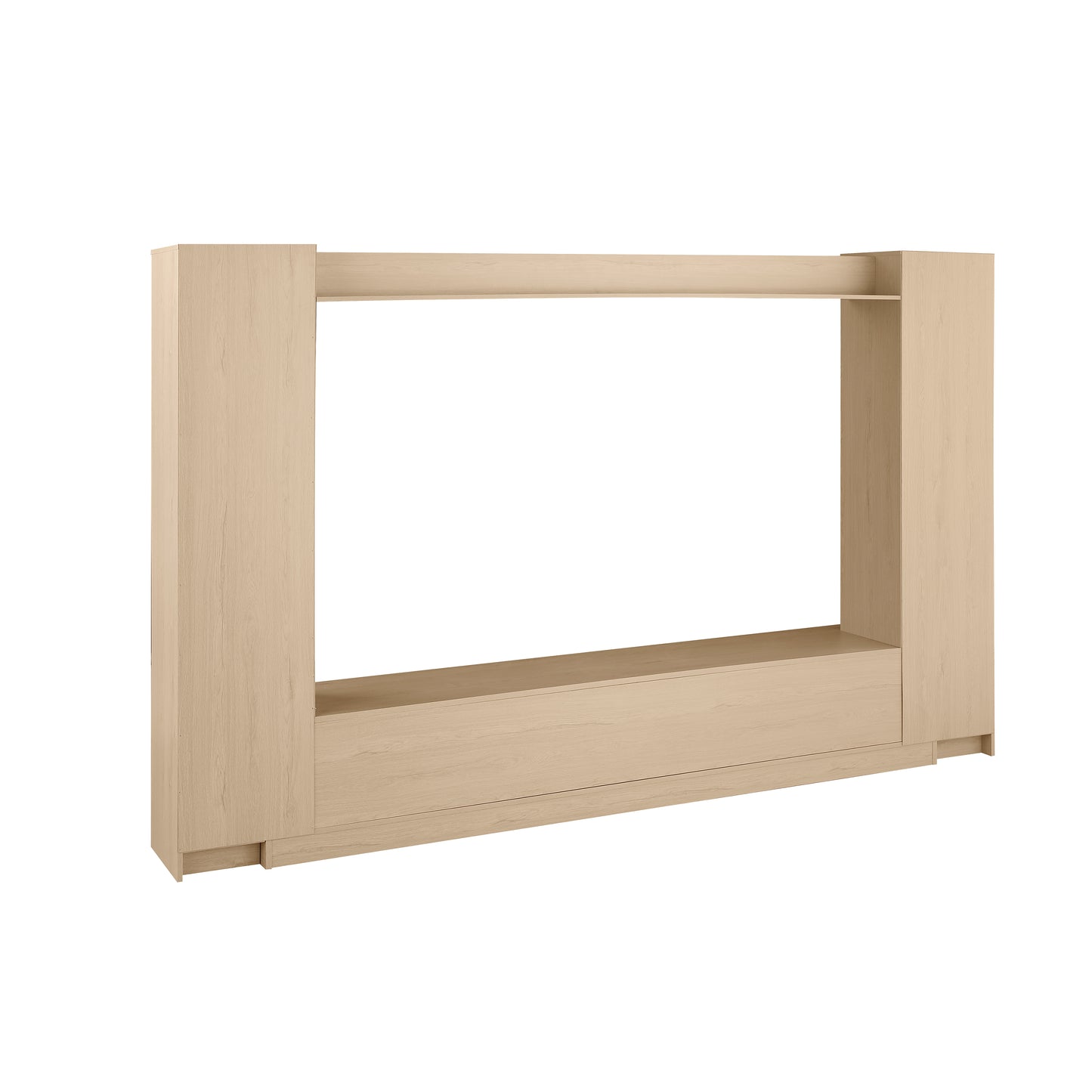 Tauris View Entertainment Center, TV Cabinet, 2900mm Media Center, Natural Oak
