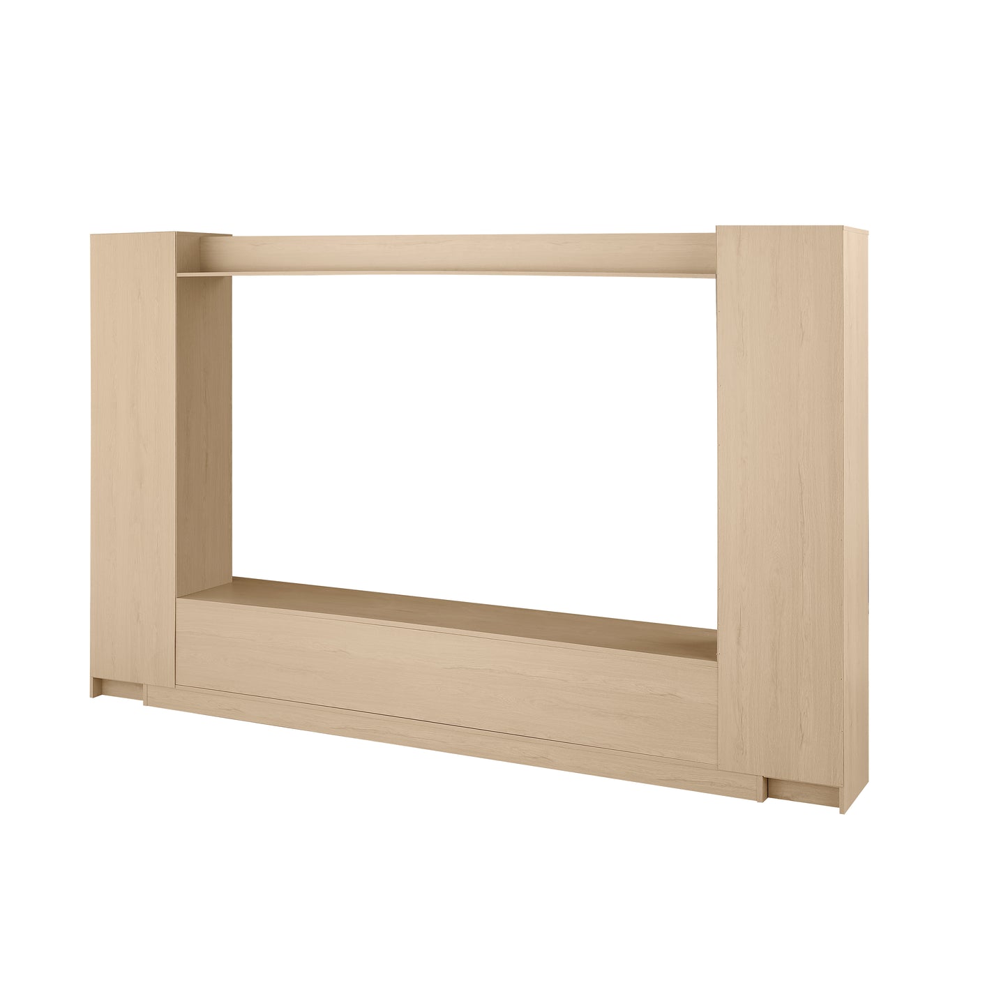 Tauris View Entertainment Center, TV Cabinet, 2900mm Media Center, Natural Oak