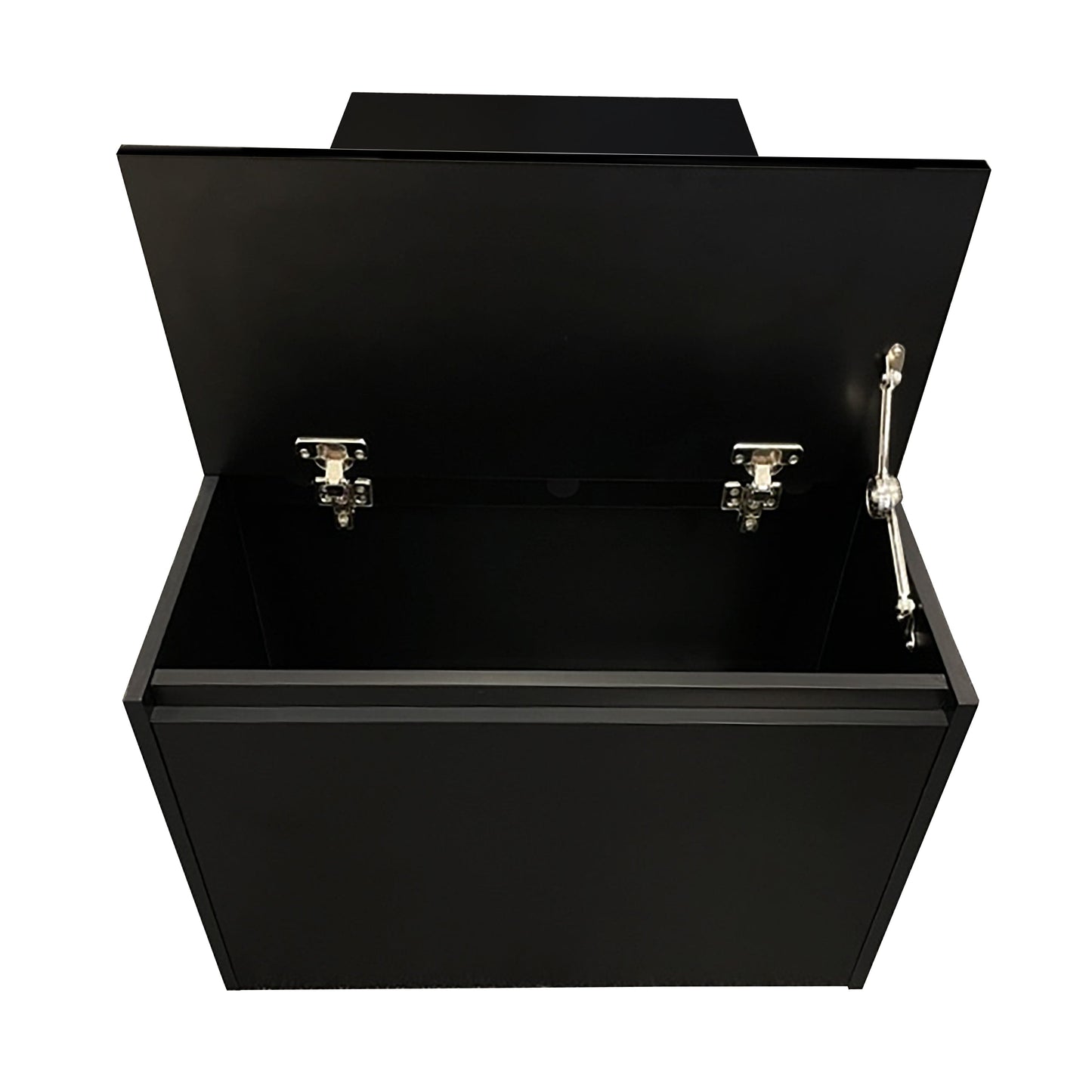 Duet Coffee Table Dark Oak and Black Home Living Store
