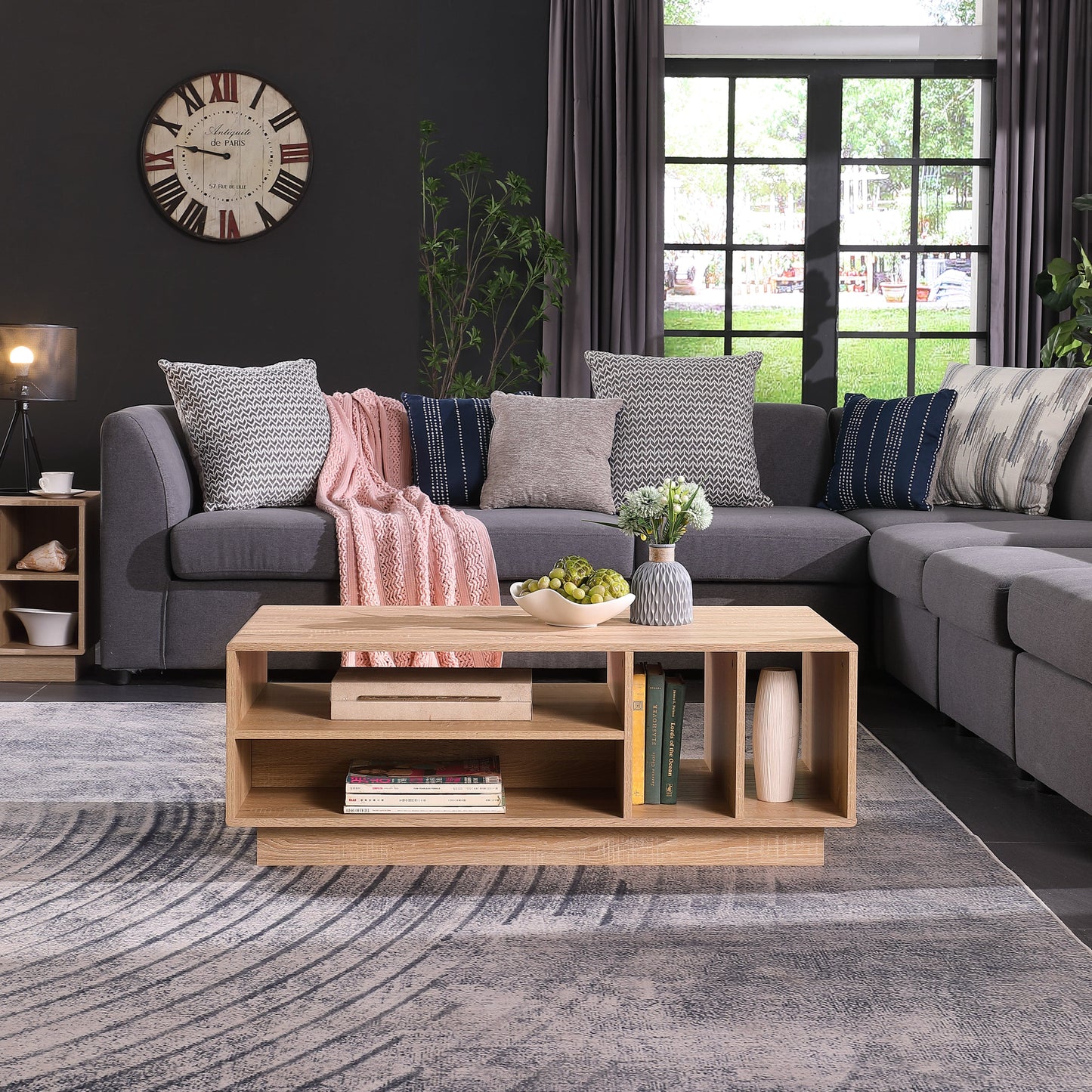 Encore Coffee Table Light Oak by Tauris™ Home Living Store