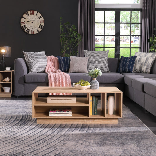 Encore Coffee Table Light Oak by Tauris™ Home Living Store