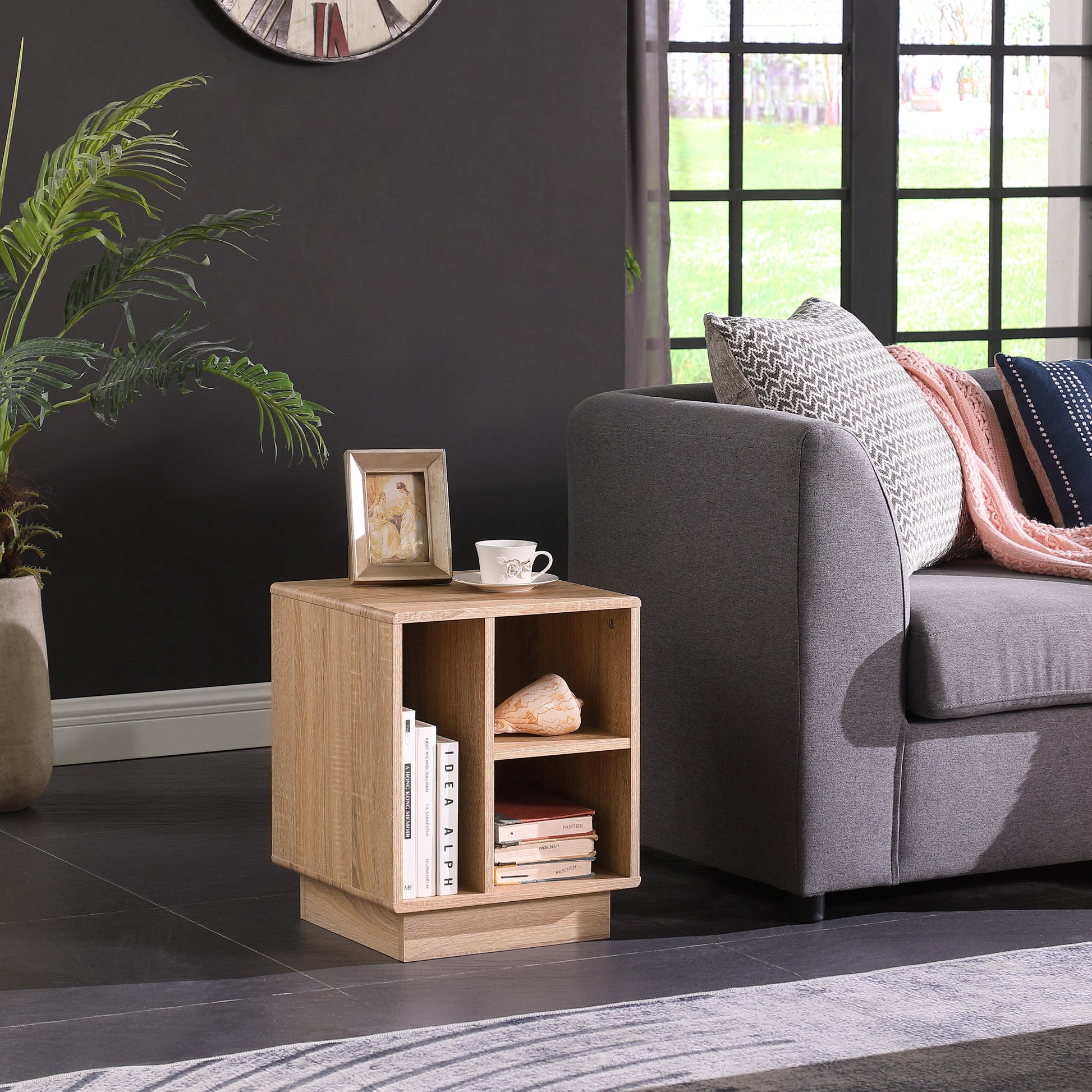 Encore Side Table Light Oak by Tauris™ Home Living Store