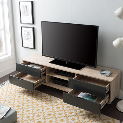 NOVA 1800 Entertainment Unit Grey by Tauris™ Furniture > Entertainment Centers & TV Stands HLS
