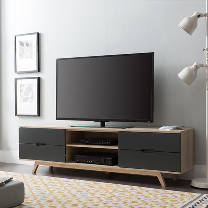 NOVA 1800 Entertainment Unit Grey by Tauris™ Furniture > Entertainment Centers & TV Stands HLS