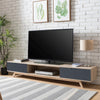 NOVA LL Entertainment Unit Grey by Tauris™ Furniture > Entertainment Centers & TV Stands HLS