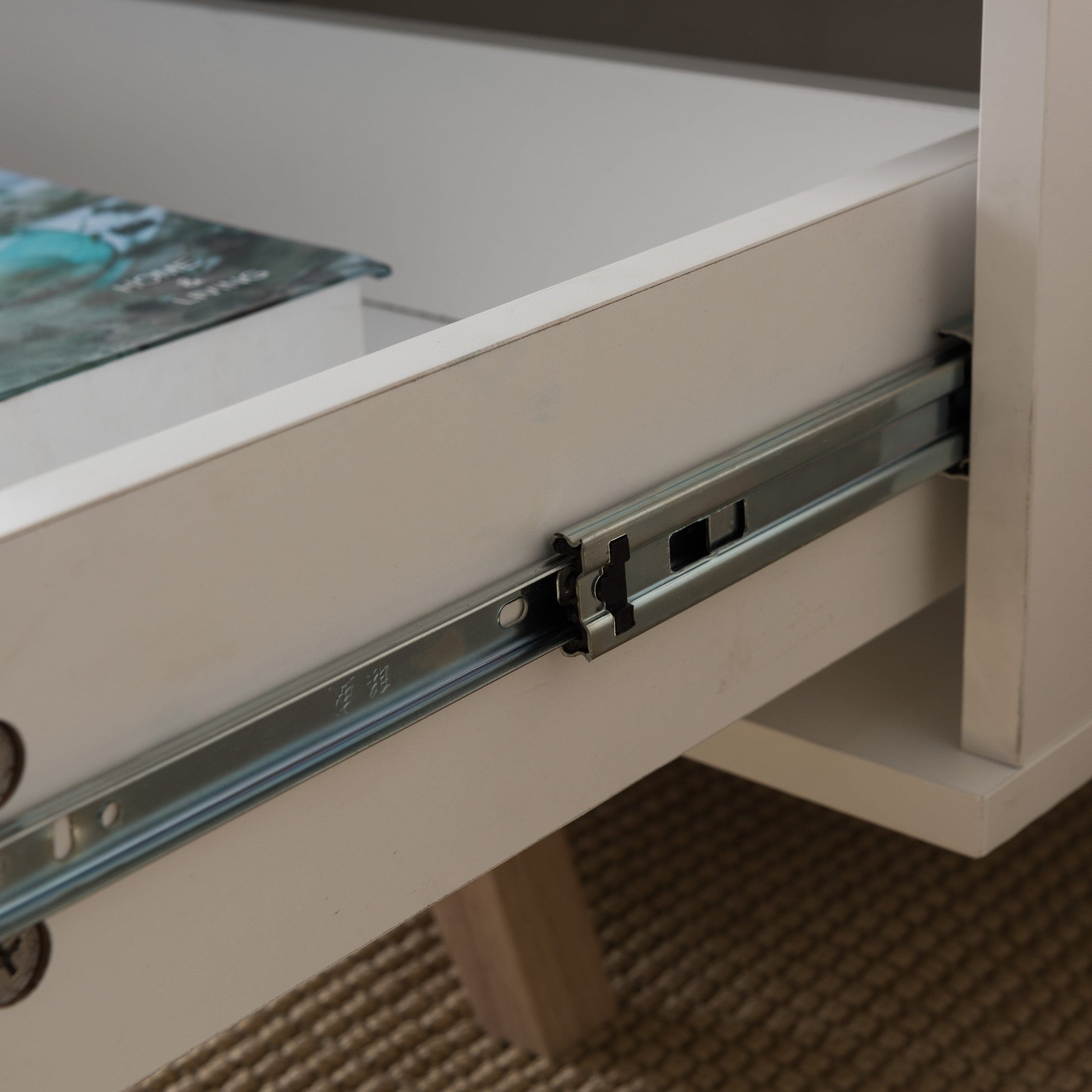 NOVA LL Entertainment Unit White by Tauris™ Furniture > Entertainment Centers & TV Stands HLS