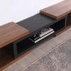 Tauris Astro Entertainment Center, TV Unit, Entertainment Unit 317cm Expandable Low Line Dark Oak Black Oak Lifestyle Image Detail