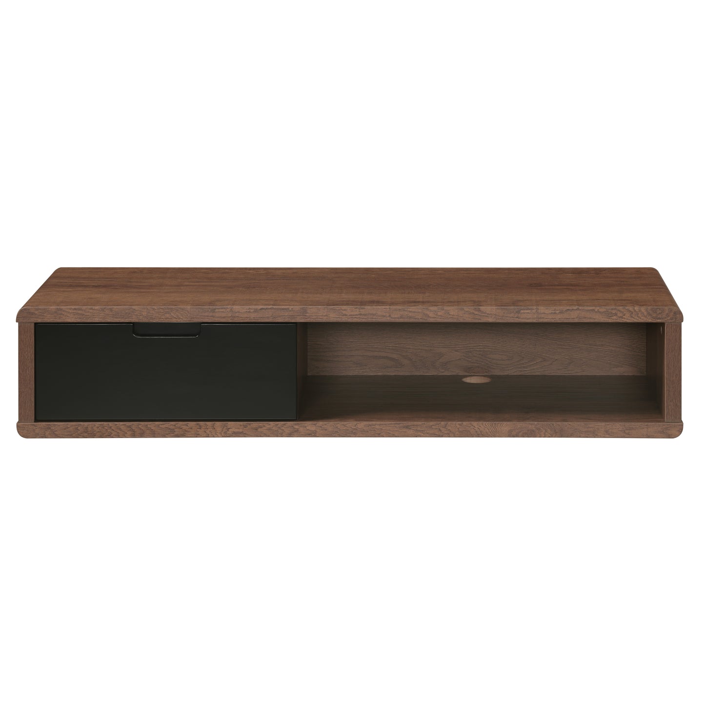 Tauris Hover Entertainment Center, TV Stand, Entertainment Unit 1200mm Wall Mount Unit Dark Oak