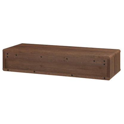 Tauris Hover Entertainment Center, TV Stand, Entertainment Unit 1200mm Wall Mount Unit Dark Oak