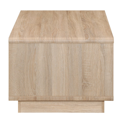 Tauris HOVERCTLO Coffee Table – Light Oak with Painted White Drawer