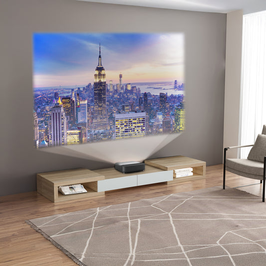 Tauris Split Entertainment Center, TV Cabinet, Entertainment Unit 2500mm Expandable Low Line Oak