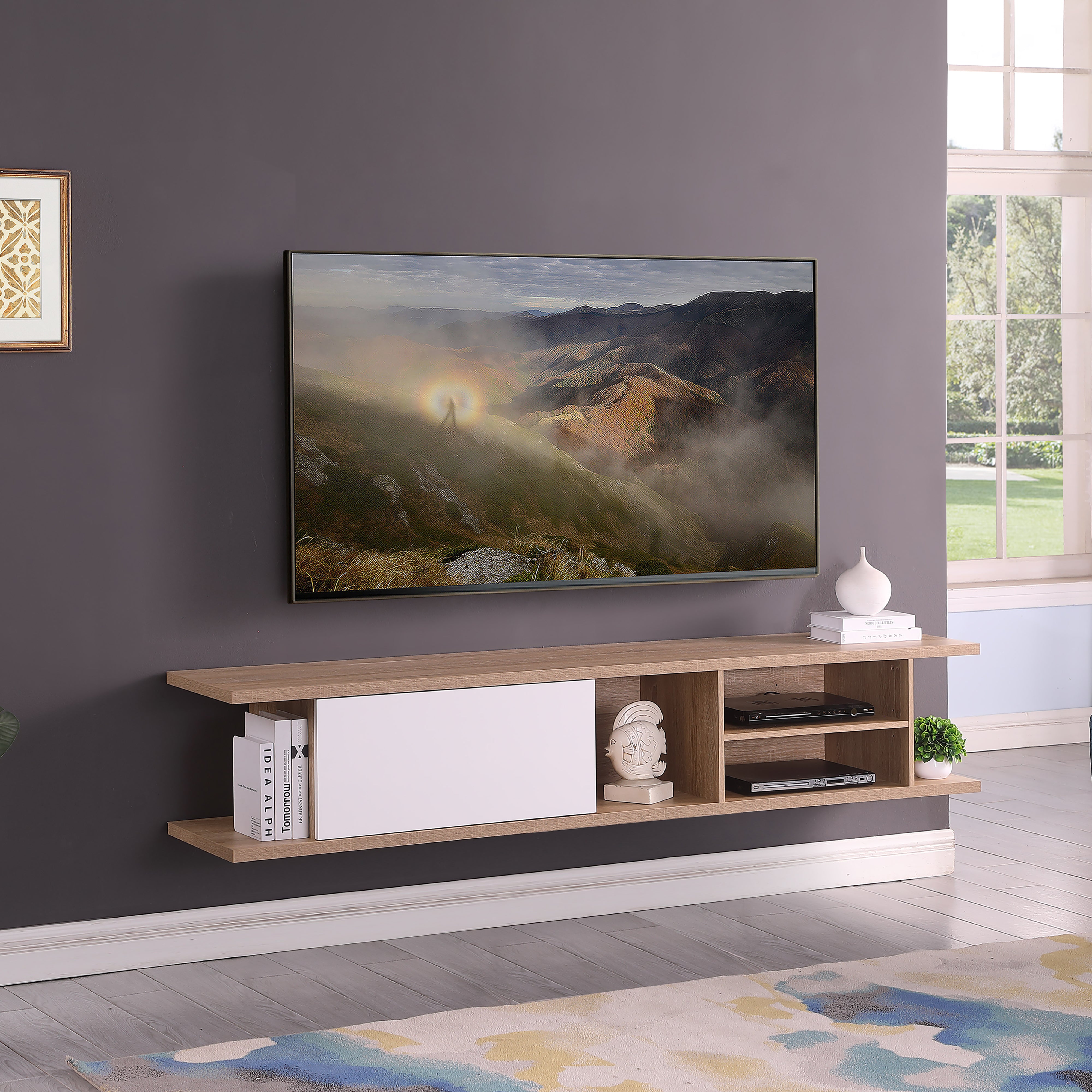 Hayward floating entertainment center hotsell