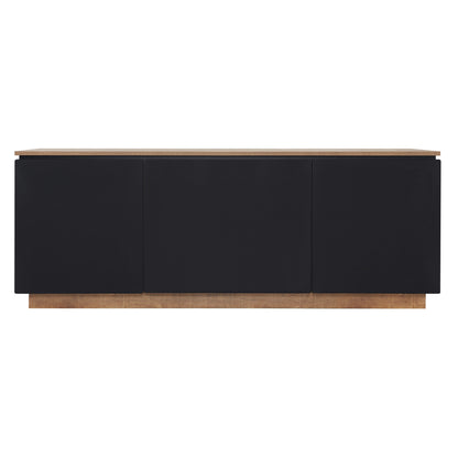 Tauris Hollywood Entertainment Center, TV Stand, Entertainment Unit 1800mm Subwoofer Storage Dark Oak