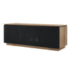 Tauris Hollywood Entertainment Center, TV Stand, Entertainment Unit 1800mm Subwoofer Storage Dark Oak