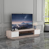 Tauris Rio Entertainment Center, TV Cabinet, Entertainment Unit 1800mm Low Line, Sound Bar Shelf, Oak