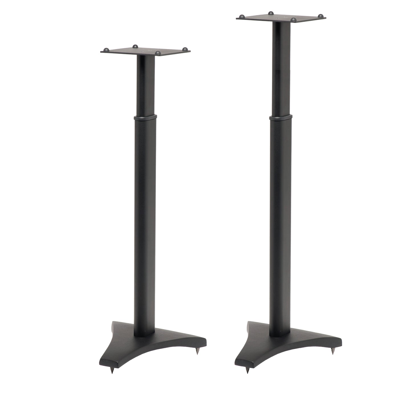 Tauris SP148A Speaker Stand Pair 1150mm Adjustable Height Black
