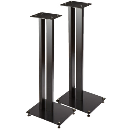 Tauris SP199-24 Speaker Stand Pair 609mm Semi Gloss Metal Speaker Stands Black