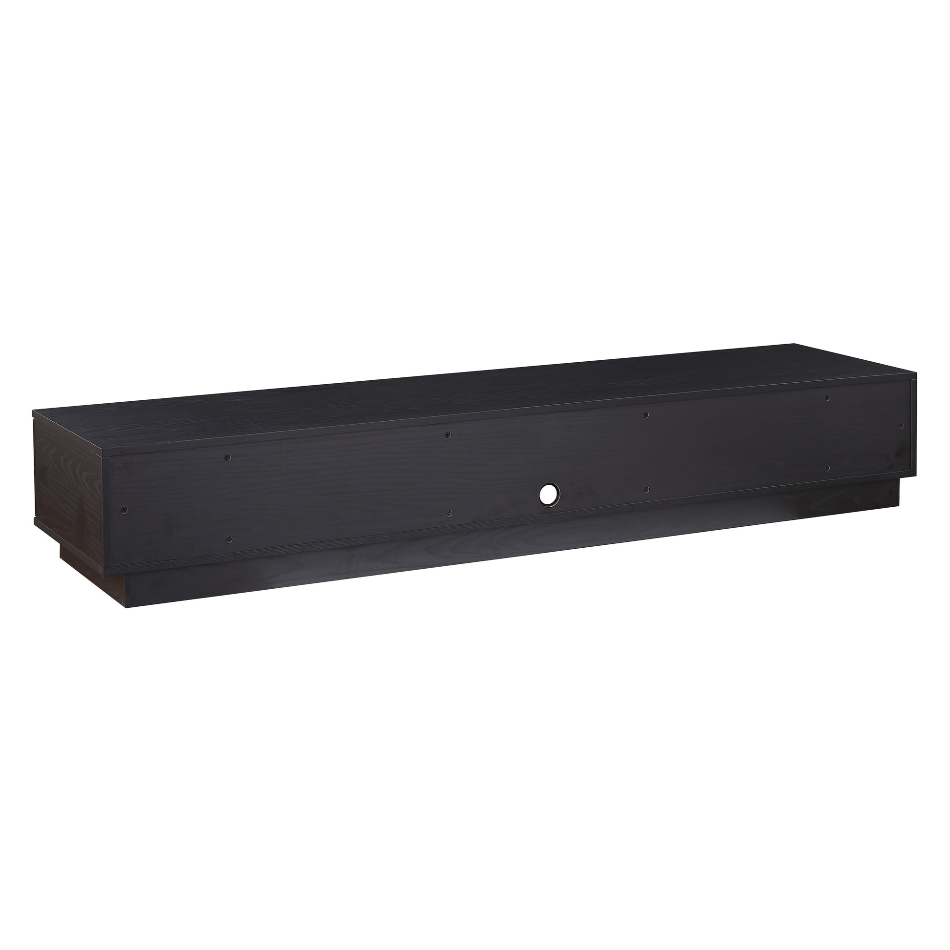 Tauris Rio Entertainment Center, TV Cabinet, Entertainment Unit 2200mm, Black Oak Blank Background 