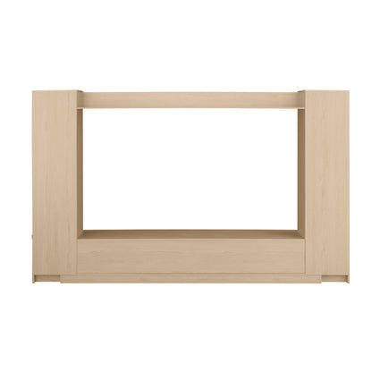 Tauris View Entertainment Center, TV Cabinet, 2900mm Media Center, Natural Oak