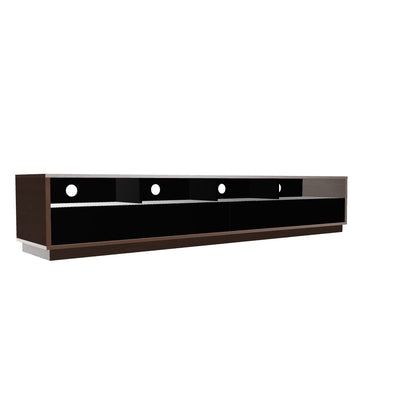 Tauris Suave Entertainment Center, TV Cabinet, Entertainment Unit 2000mm Low Line, Sound Bar Shelf, Dark Oak