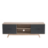 NOVA 1500 Entertainment Unit Grey by Tauris™ Furniture > Entertainment Centers & TV Stands HLS