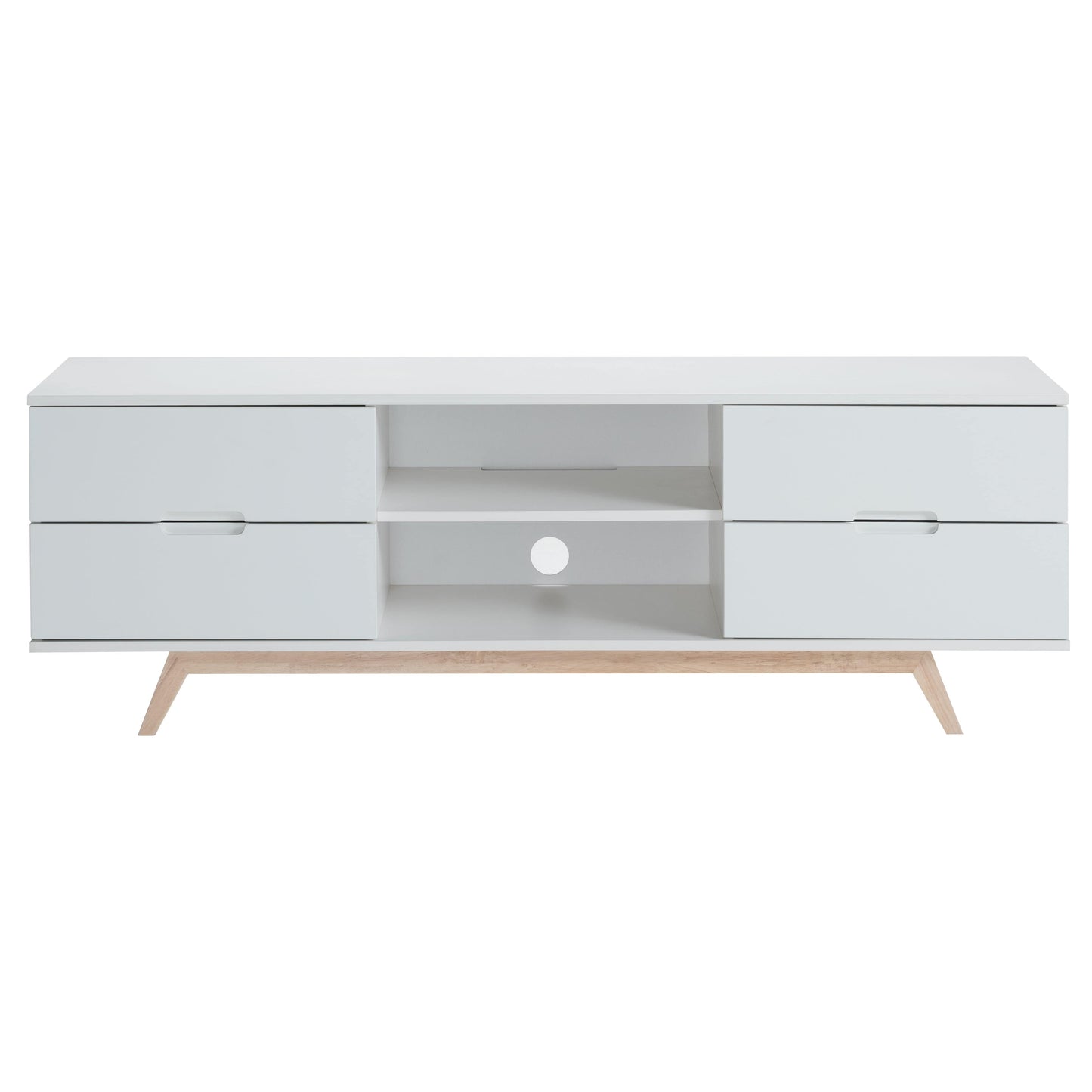 NOVA 1500 Entertainment Unit White by Tauris™ Furniture > Entertainment Centers & TV Stands HLS