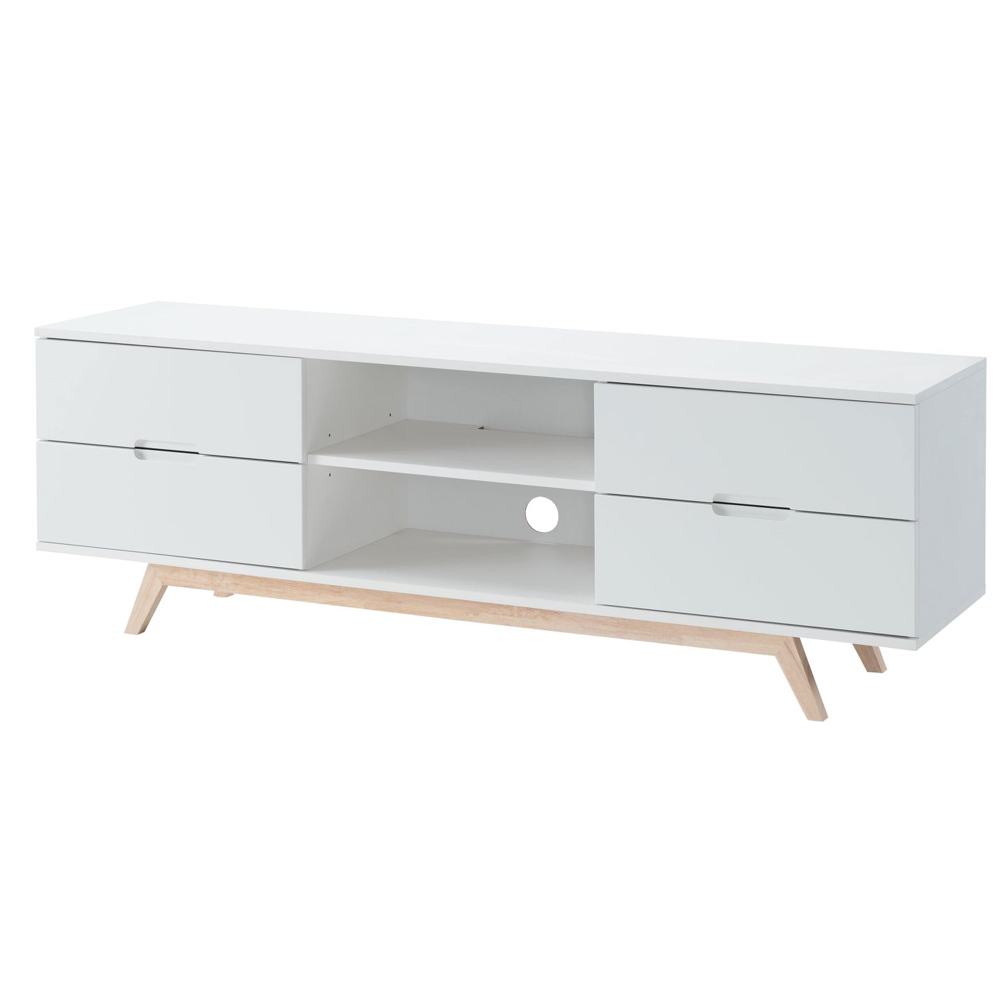 NOVA 1500 Entertainment Unit White by Tauris™ Furniture > Entertainment Centers & TV Stands HLS