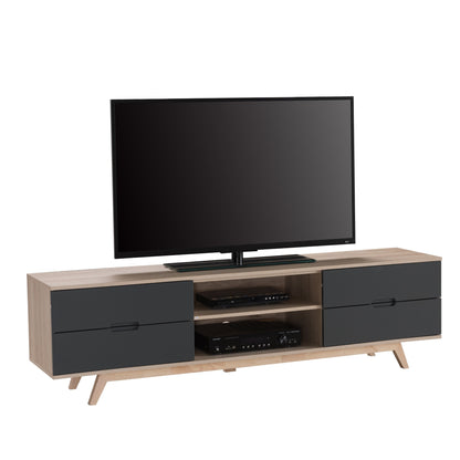 NOVA 1800 Entertainment Unit Grey by Tauris™ Furniture > Entertainment Centers & TV Stands HLS