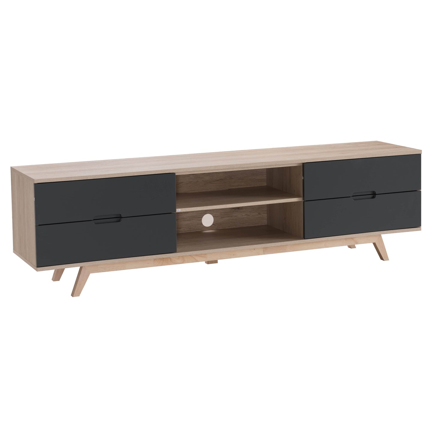 NOVA 1800 Entertainment Unit Grey by Tauris™ Furniture > Entertainment Centers & TV Stands HLS