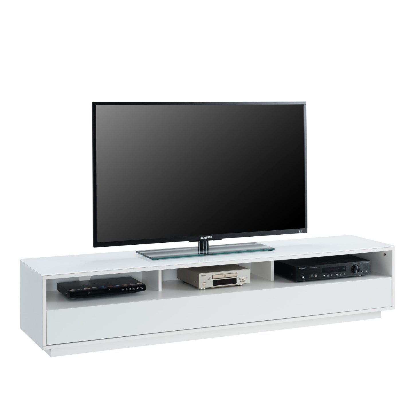 SUAVE1800 Entertainment Unit White by Tauris™ Furniture > Entertainment Centers & TV Stands HLS