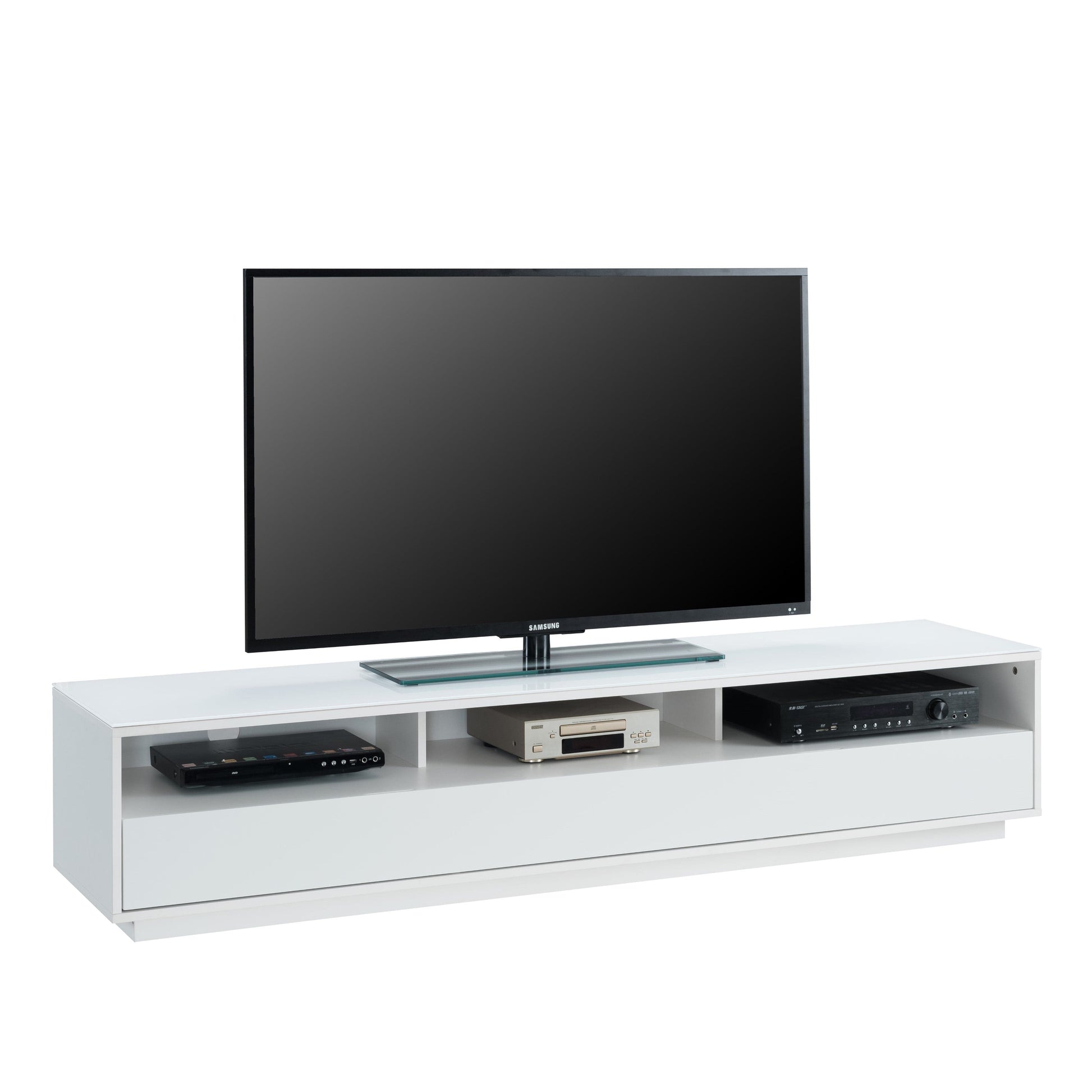 SUAVE1800 Entertainment Unit White by Tauris™ Furniture > Entertainment Centers & TV Stands HLS
